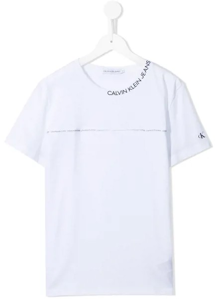 Calvin Klein Kids футболка с логотипом