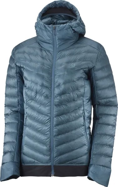 Пуховик женский Salomon Lc1578600 бирюзовый XS
