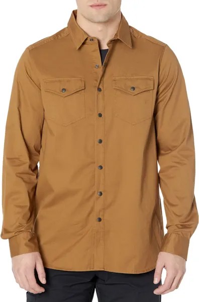 Рубашка 5.11 Tactical Gunner Solid Long Sleeve, цвет Brown Duck