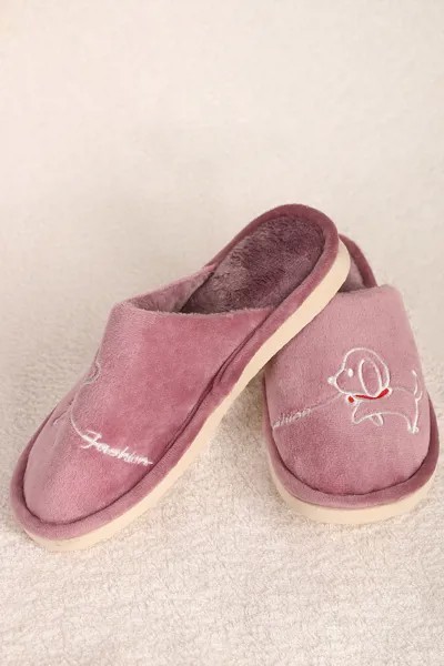 Тапочки женские AlmondShop ТР-27 ХВ-168 сиреневый 36 RU