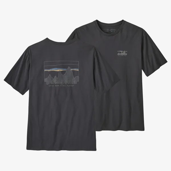 Мужская футболка 73 Skyline из органического материала Patagonia, черный