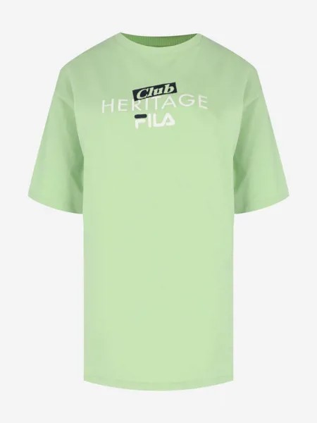 Футболка женская FILA, Зеленый