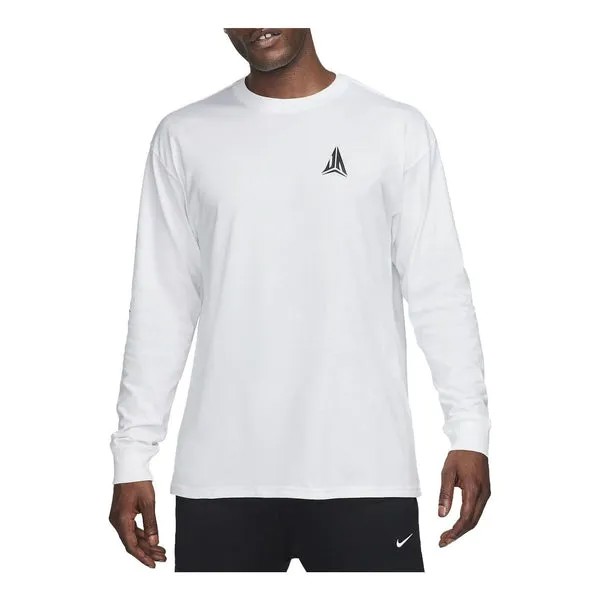 Футболка Nike Ja Max90 Long-Sleeve T-Shirt 'White', белый