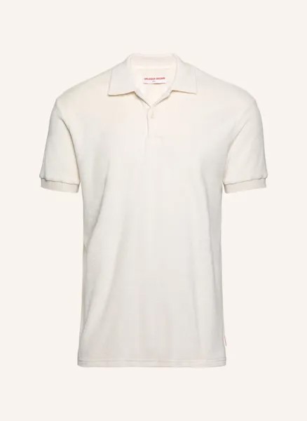 Рубашка поло ORLEBAR BROWN JARRETT TOWELLING, кремовый