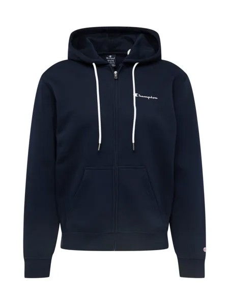 Толстовка на молнии Champion Authentic Athletic Apparel, темно-синий