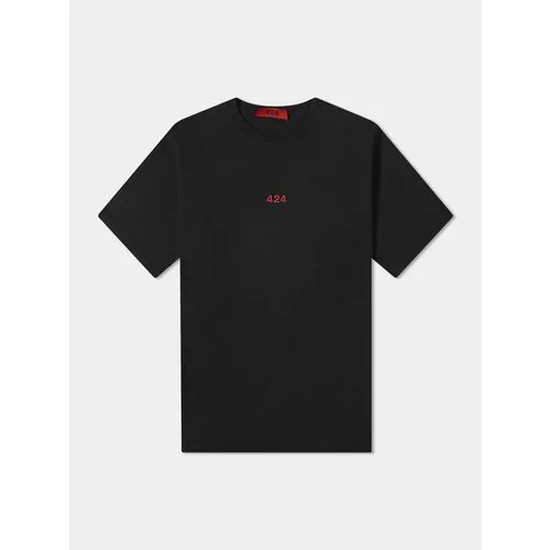 Футболка 424 T-shirt Regular Fit, размер L, черный