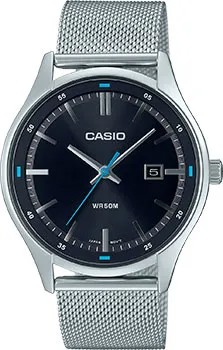 Японские наручные  мужские часы Casio MTP-E710M-1A. Коллекция Analog