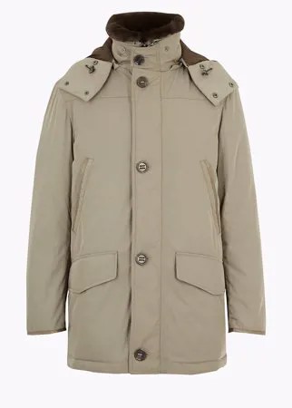 Куртка-парка из пуха и пера с отделкой Stormwear ™