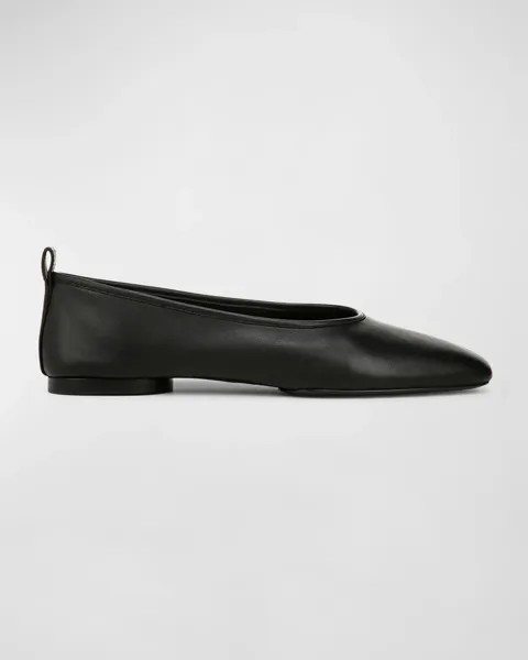Балетки Vivian из кожи ягненка Vince, цвет Chai Tan Leather