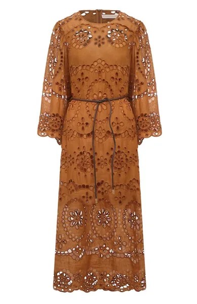 Льняное платье Zimmermann