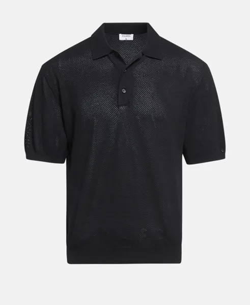 Трикотажная рубашка-поло Filippa K, черный