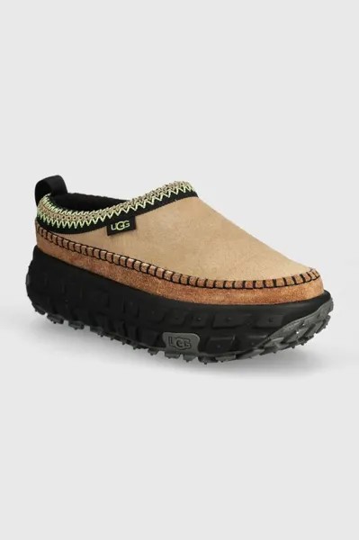 Замшевые шлепанцы Venture Daze Ugg, бежевый