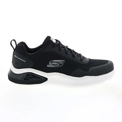 Skechers Air Cushioning Citro Mens Black Wide Lifestyle Кроссовки Обувь