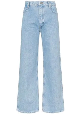 Eckhaus Latta укороченные джинсы прямого кроя