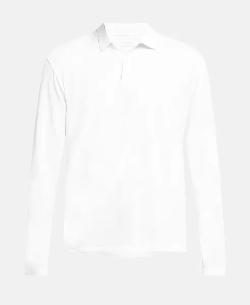 Рубашка-поло с длинными рукавами ECOALF, белый