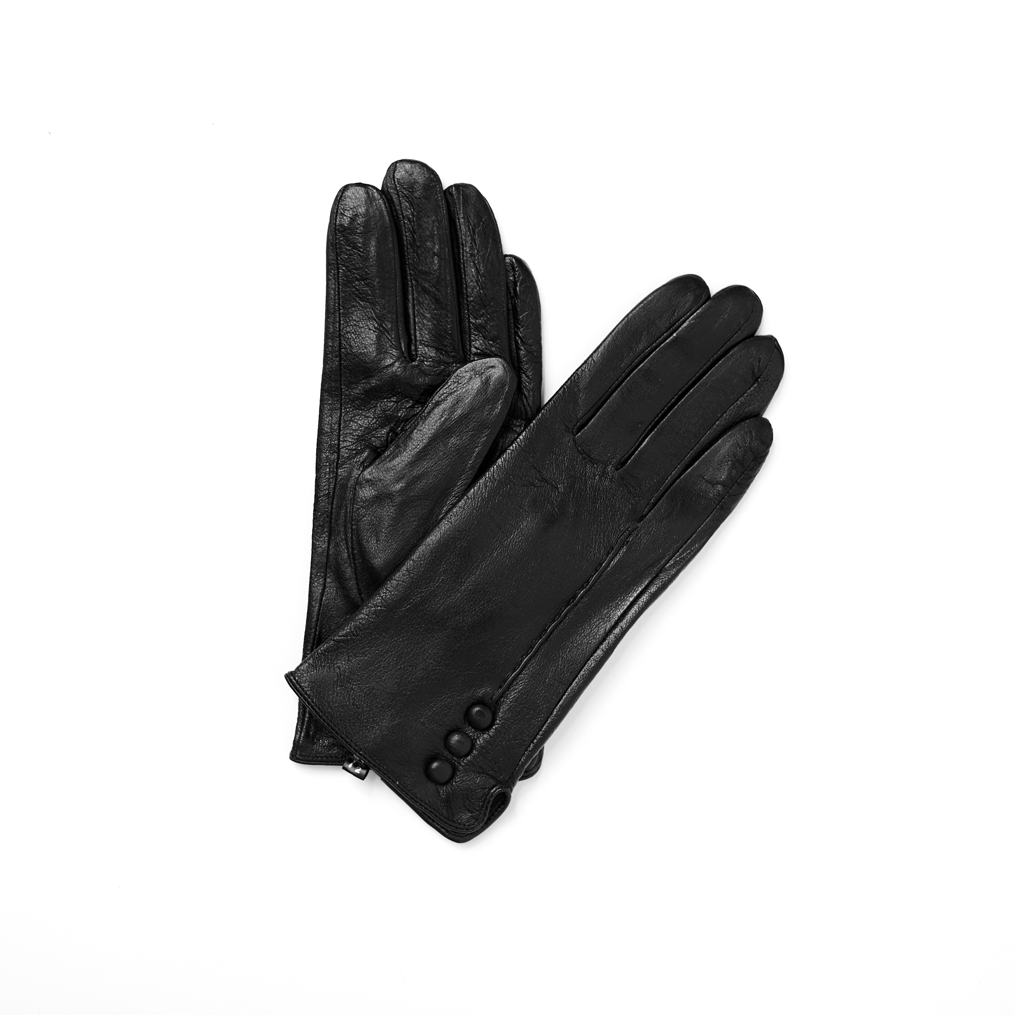 Перчатки женские Albertini 010KL-24 черные р.8.5