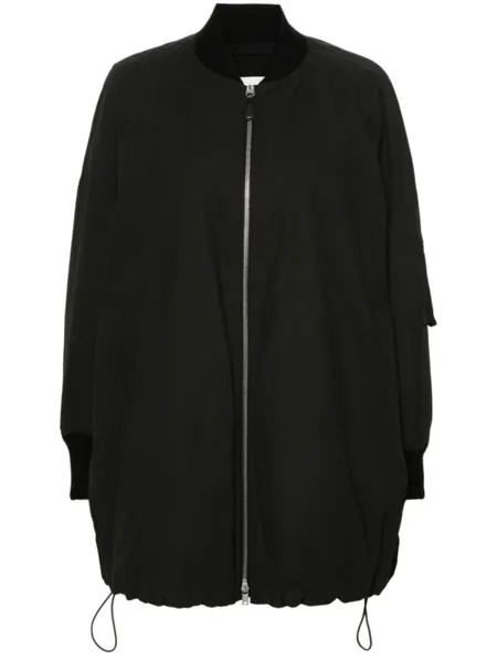 Jil Sander пуховик на молнии, черный