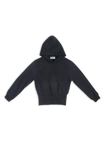 Худи Sporty B Tuck-in Balenciaga, черный