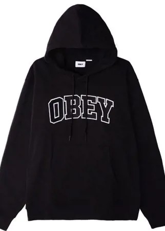 Толстовка с капюшоном OBEY Obey Sports Iii Hood BLACK 2021