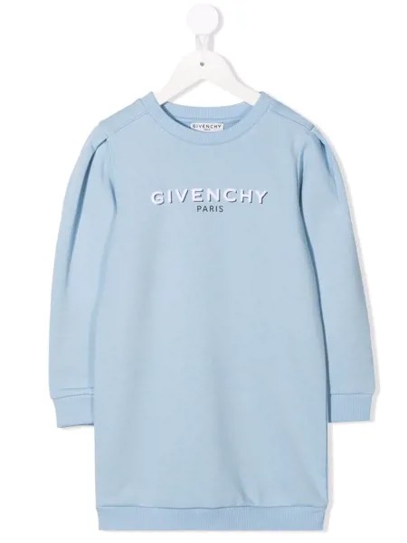 Givenchy Kids платье-толстовка с логотипом