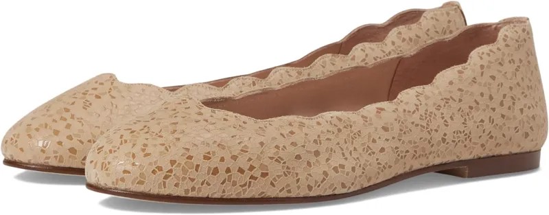 Балетки Jigsaw French Sole, цвет Camel Moscow Suede