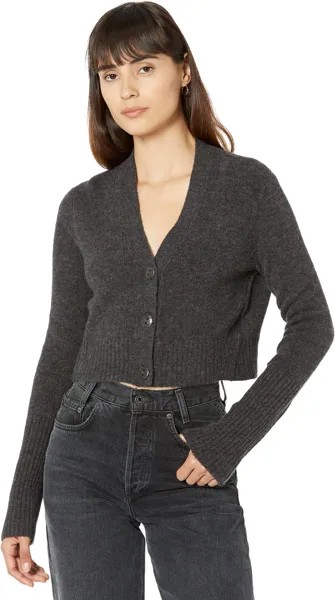 Свитер Wick Cardigan AllSaints, цвет Charcoal Grey