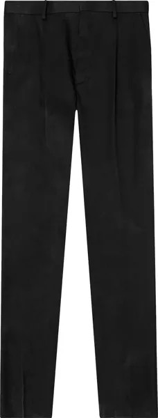 Брюки Wacko Maria Pleated Trousers Type-1 'Black', черный