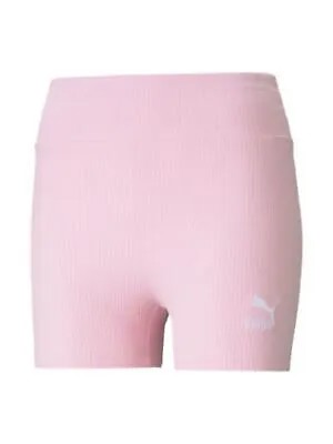 PUMA Женские розовые облегающие шорты без застежек XL