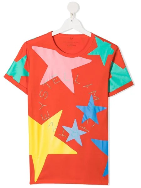 Stella McCartney Kids футболка с принтом