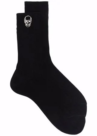 Alexander McQueen носки с вышивкой