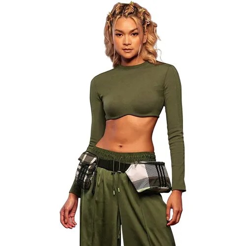 Лонгслив adidas Originals x IVY PARK, размер XS INT, , wild pine