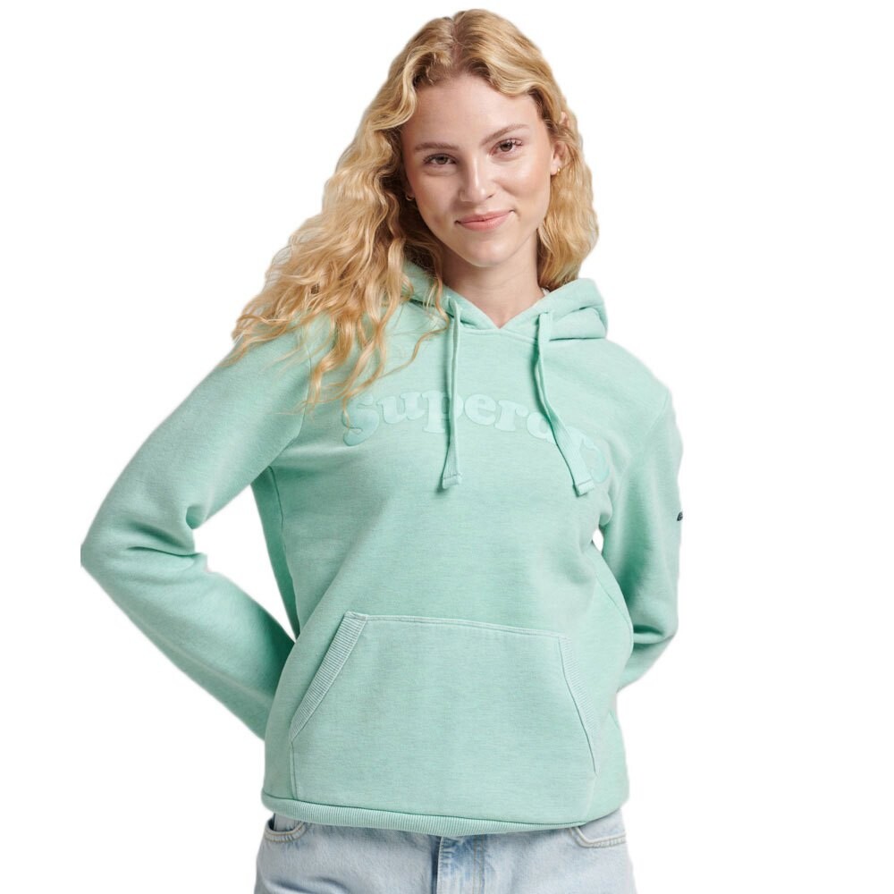 Худи Superdry Vintage Cooper Classic, зеленый