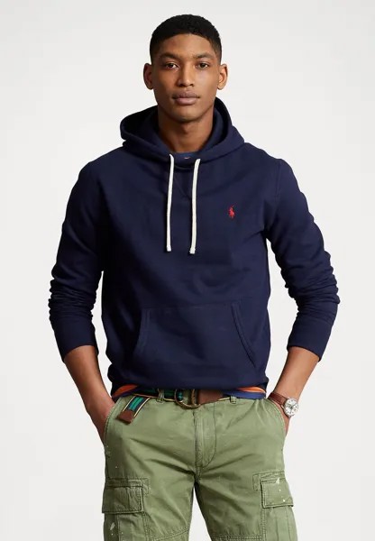 Толстовка Polo Ralph Lauren The Cabin Fleece Hoodie, темно-синий