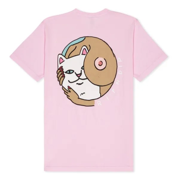 Футболка RIPNDIP Must Be Nice Boobies Tee Pink