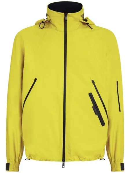 Zegna куртка #UseTheExisting с капюшоном, желтый
