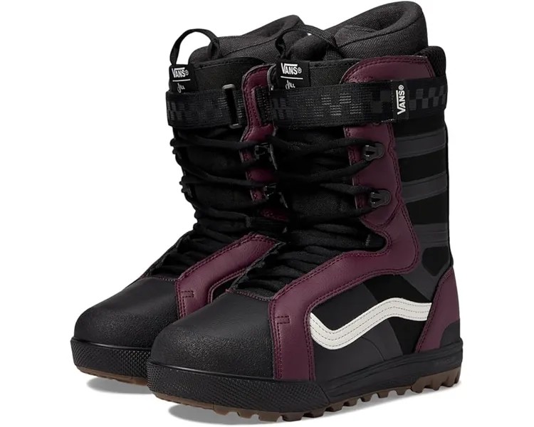Ботинки Vans Hi-Standard Pro, цвет Jill Perkins Black/Burgundy