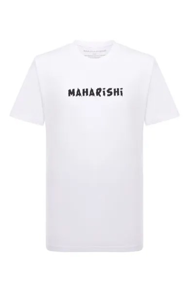 Хлопковая футболка Maharishi