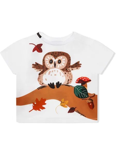 Dolce & Gabbana Kids футболка с принтом
