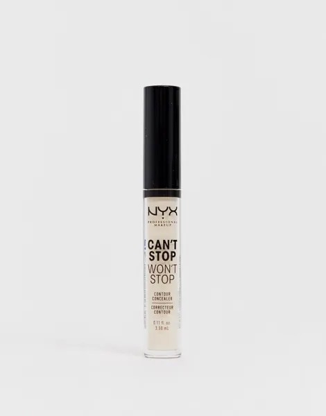 Контурный консилер NYX Professional Makeup Can't Stop Won't Stop-Черный
