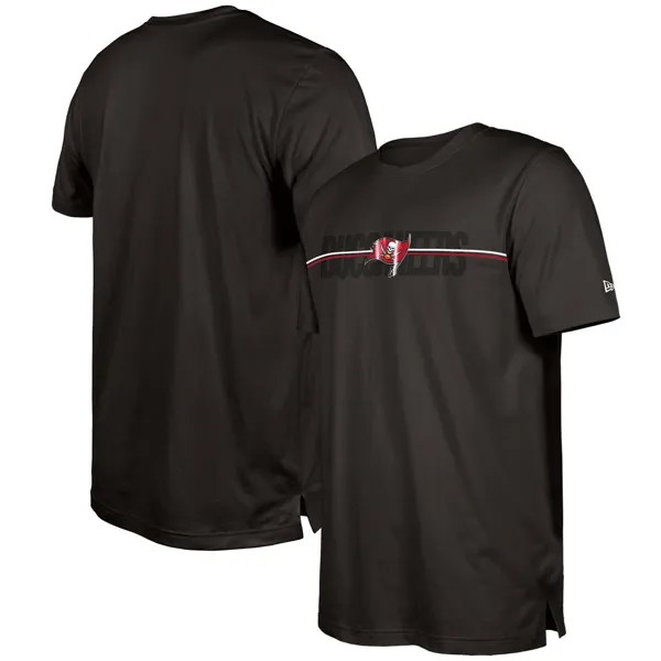 Мужская футболка New Era Pewter Tampa Bay Buccaneers 2023, тренировочный лагерь НФЛ