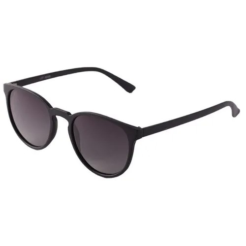 Солнцезащитные очки A-Z, круглые, оправа: пластик, с защитой от УФ, поляризационные, черный