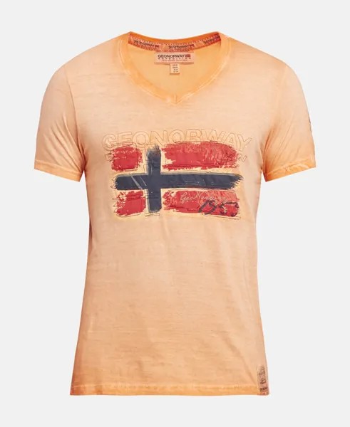 Футболка Geographical Norway, оранжевый