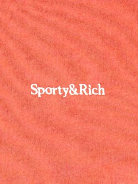Sporty & Rich выцветшие прямые спортивные брюки, розовый