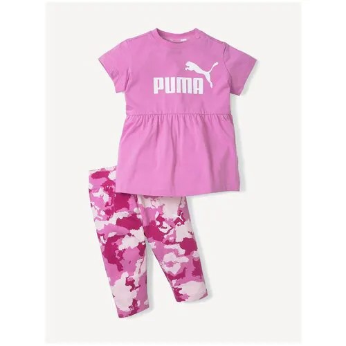 Комплект детский, Puma Minicats Dress, детский, размер 62 ; розовый
