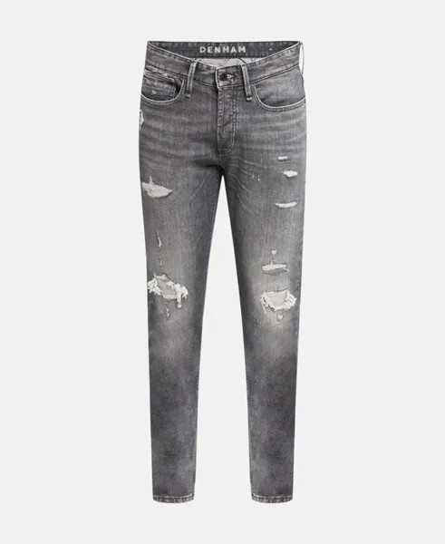 Узкие джинсы органик Denham, черный