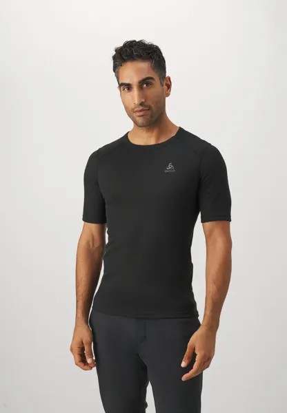 Майка CREW NECK ACTIVE WARM ECO ODLO, черный