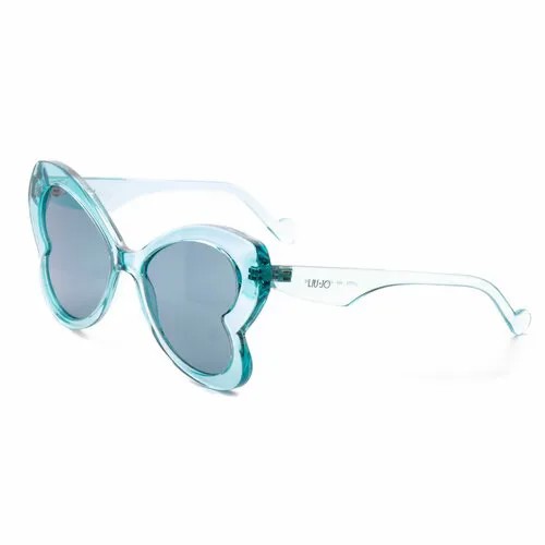 Солнцезащитные очки LIU JO, голубой, синий