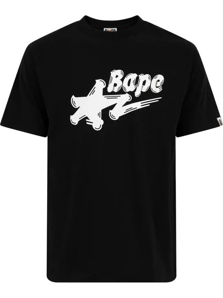 A BATHING APE® футболка с принтом