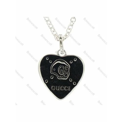 Колье GUCCI, длина 55 см, серебряный