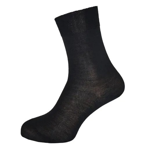 Мужские носки ТУЛЬСКИЙ ТРИКОТАЖ, 3 пары, классические, размер 42/47, черный
